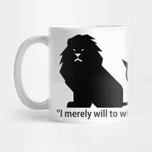 spirit of the lion Mug